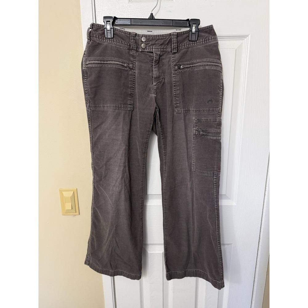 The North Face Women's Size 10 Corduroy Pants Flare Boot Cut Hiking Distressed